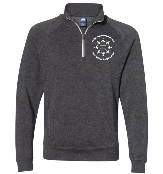 LAS Men's Triblend Quarter-Zip Sweatshirt