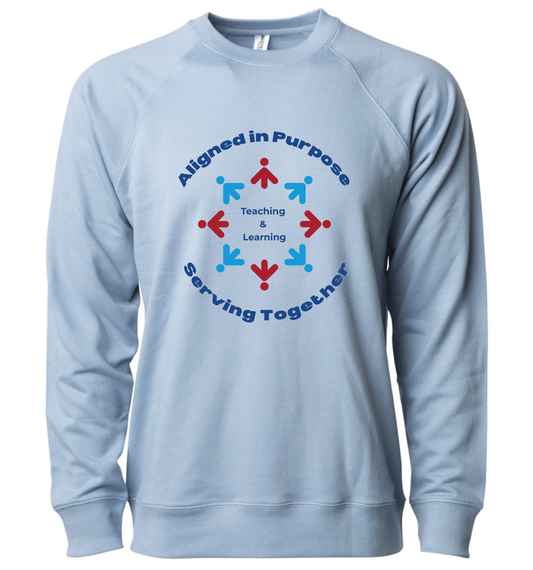 LAS Unisex Lightweight Crewneck Sweatshirt