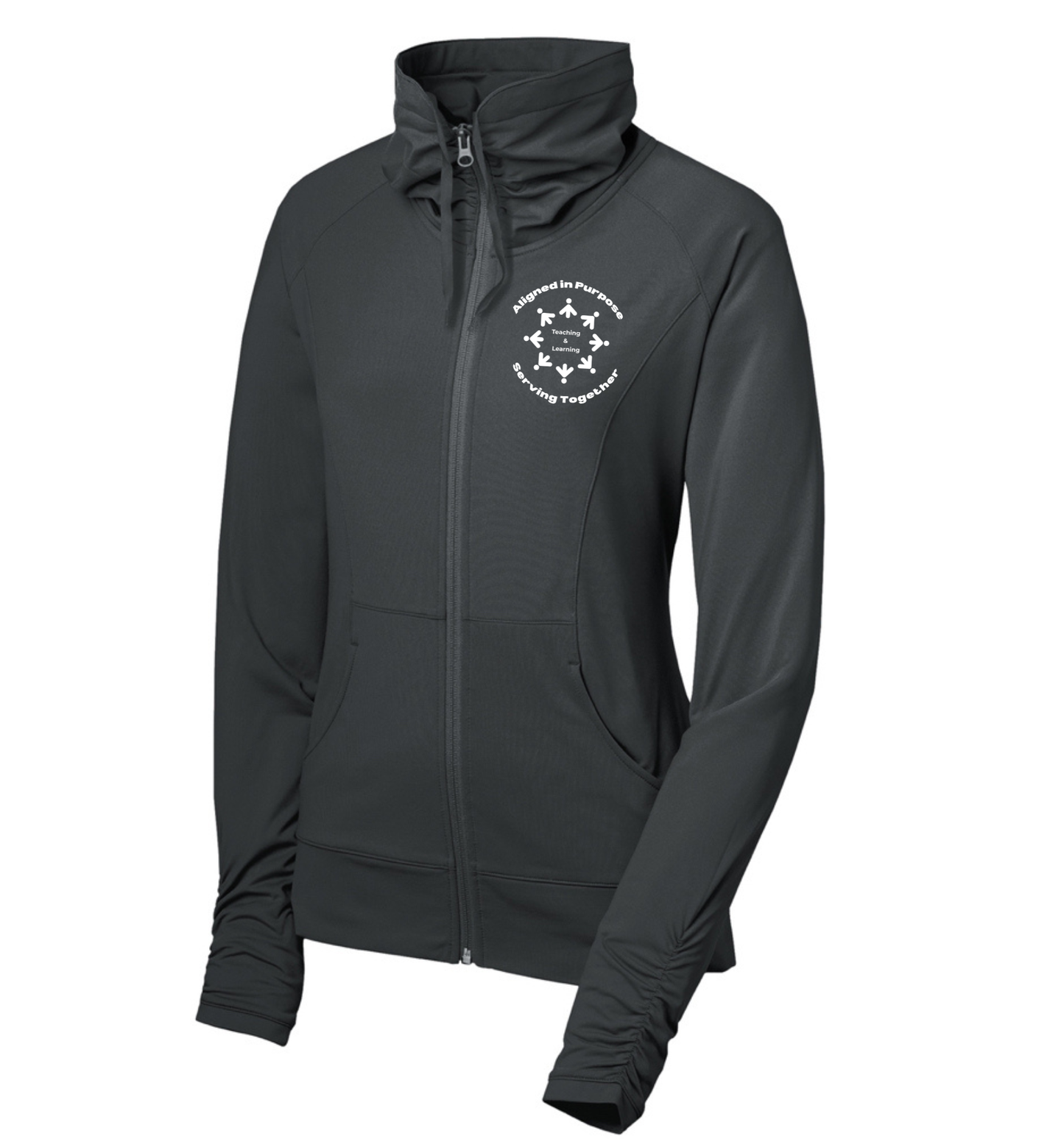 LAS Sport-Tek® Women's Sport-Wick® Stretch Full-Zip Jacket