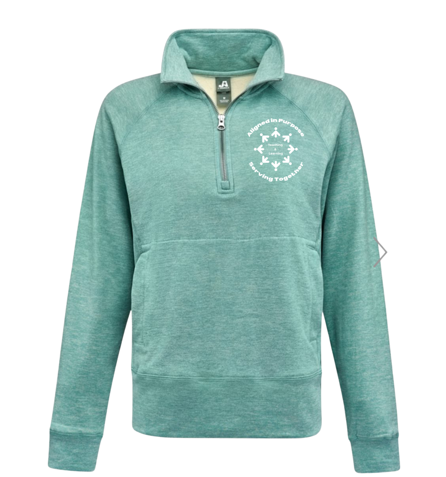 LAS Women's Fleece Quarter-Zip Sweatshirt