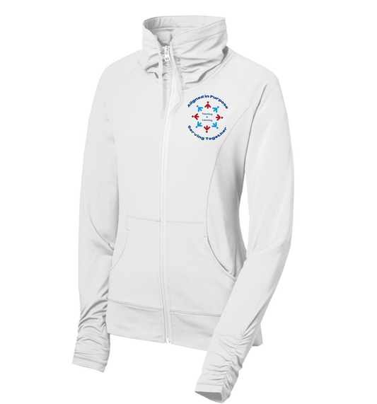 LAS Sport-Tek® Women's Sport-Wick® Stretch Full-Zip Jacket