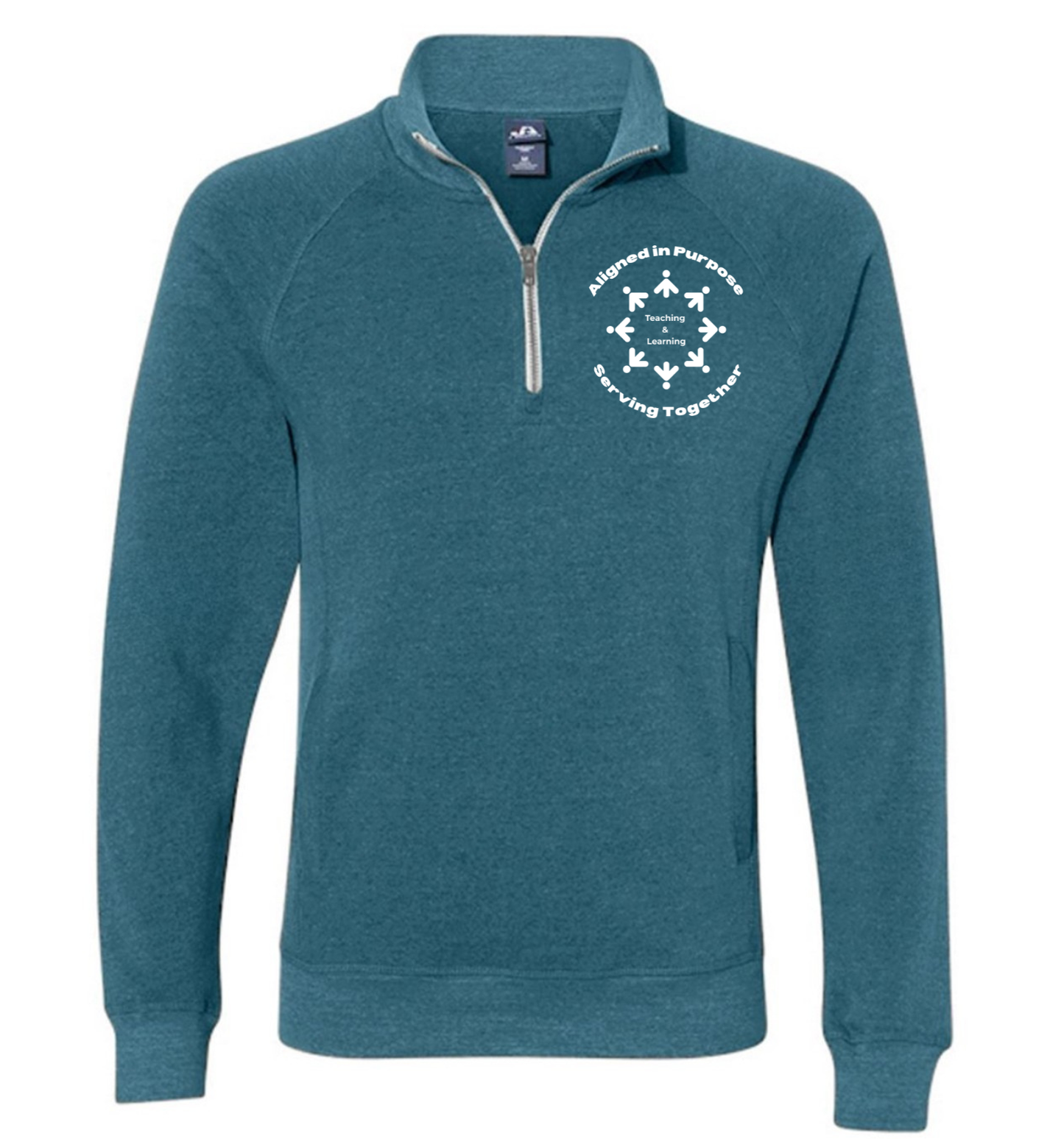 LAS Men's Triblend Quarter-Zip Sweatshirt