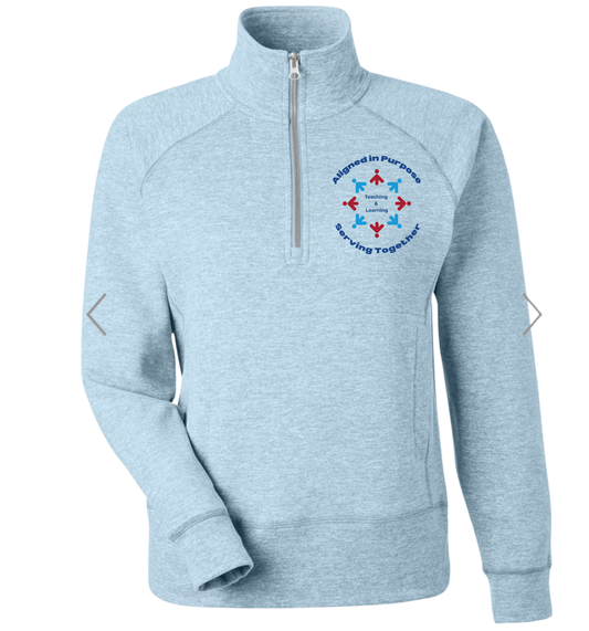 LAS Women's Fleece Quarter-Zip Sweatshirt