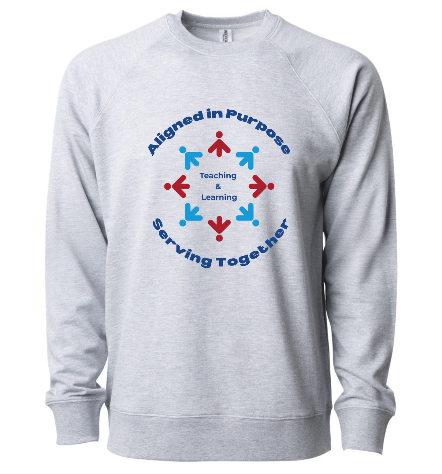 LAS Unisex Lightweight Crewneck Sweatshirt