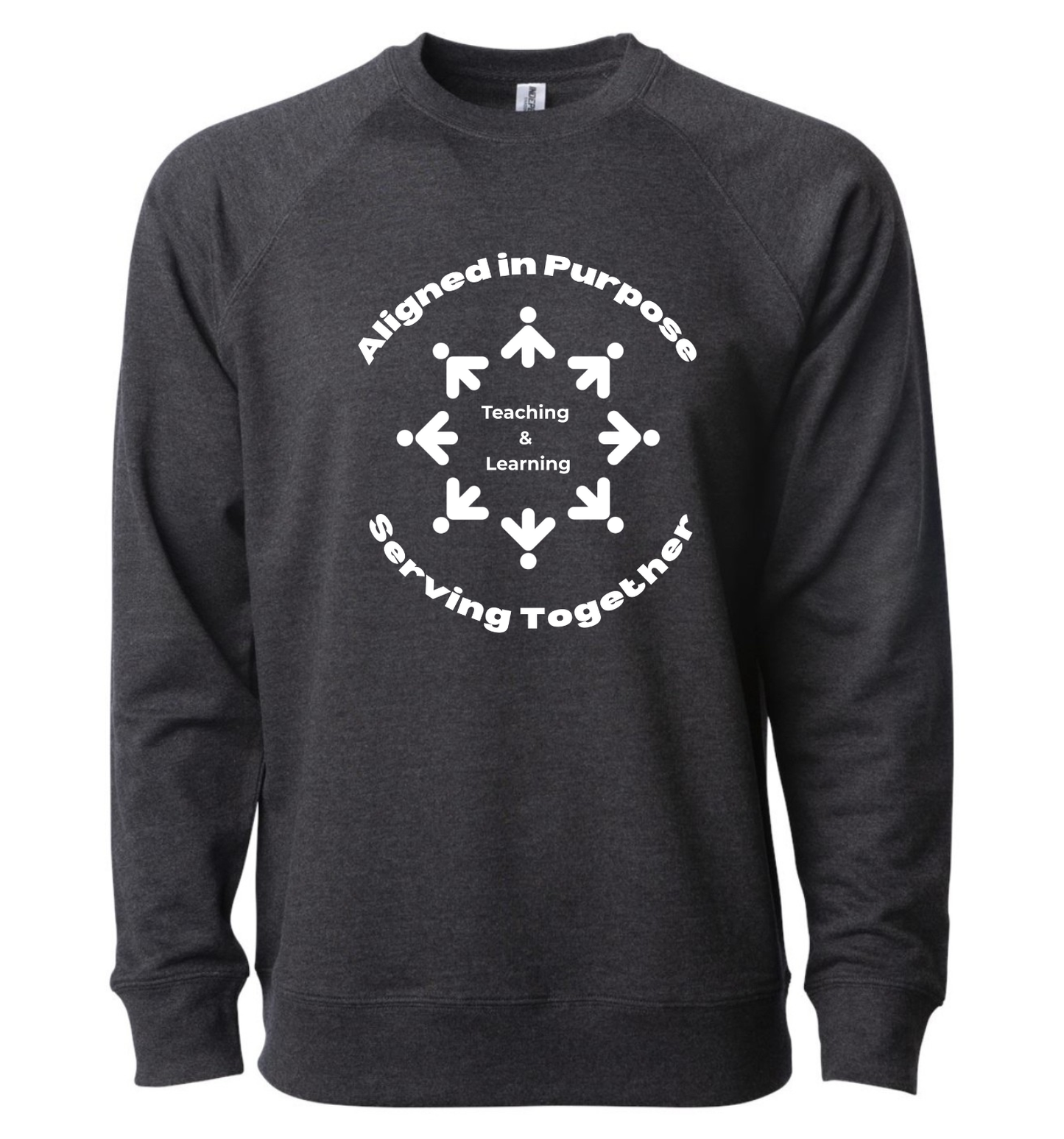 LAS Unisex Lightweight Crewneck Sweatshirt